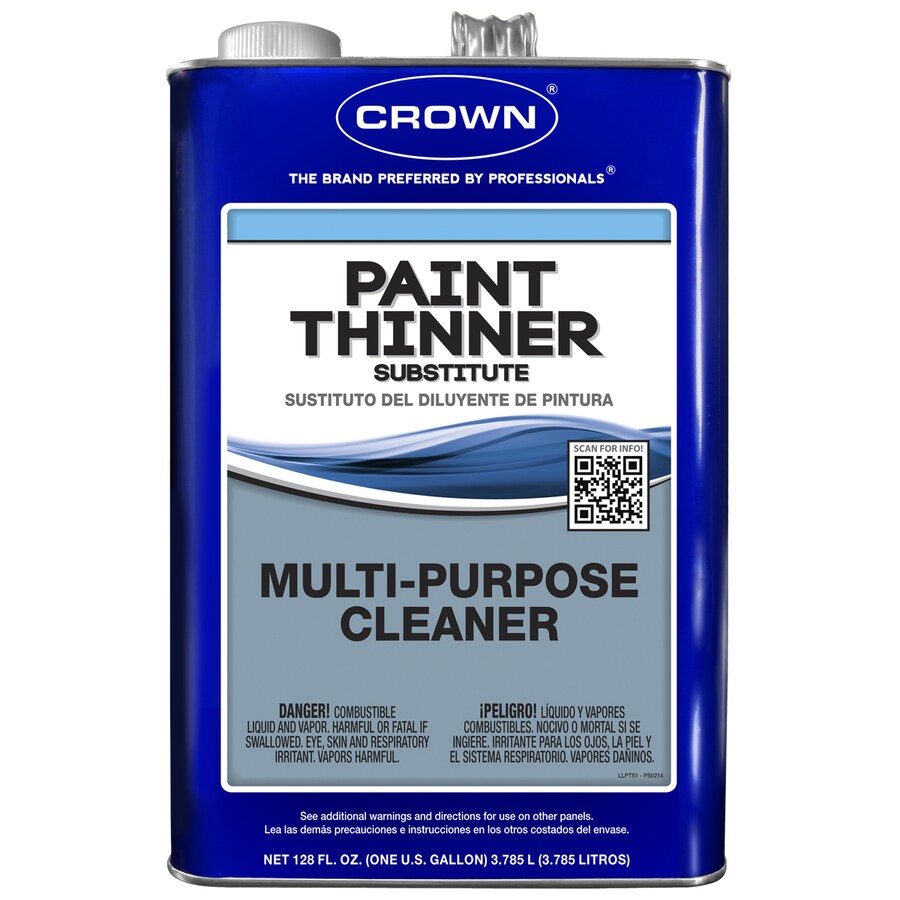Crown 128fl oz Slow to Dissolve Mineral Spirits in the Paint Thinners