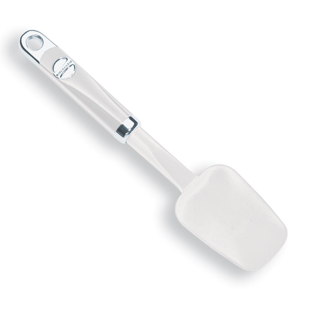 KitchenAid White Silicone Spoon Spatula at