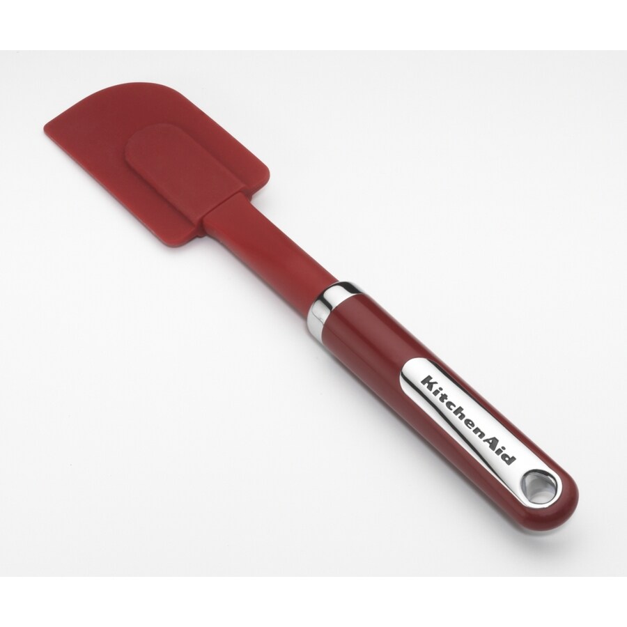 KitchenAid Red Silicone Spatula Scraper in the Kitchen Tools department