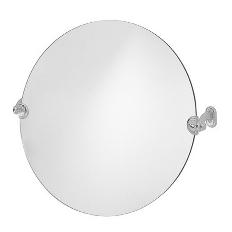 USE 26"H x 26"W Dover Round Frameless Bath Mirror with Polished Edges