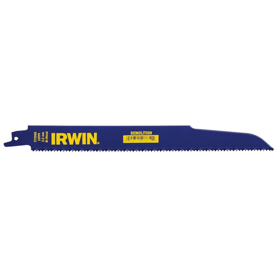 IRWIN 9in 10TPI Demolition Reciprocating Saw Blade at
