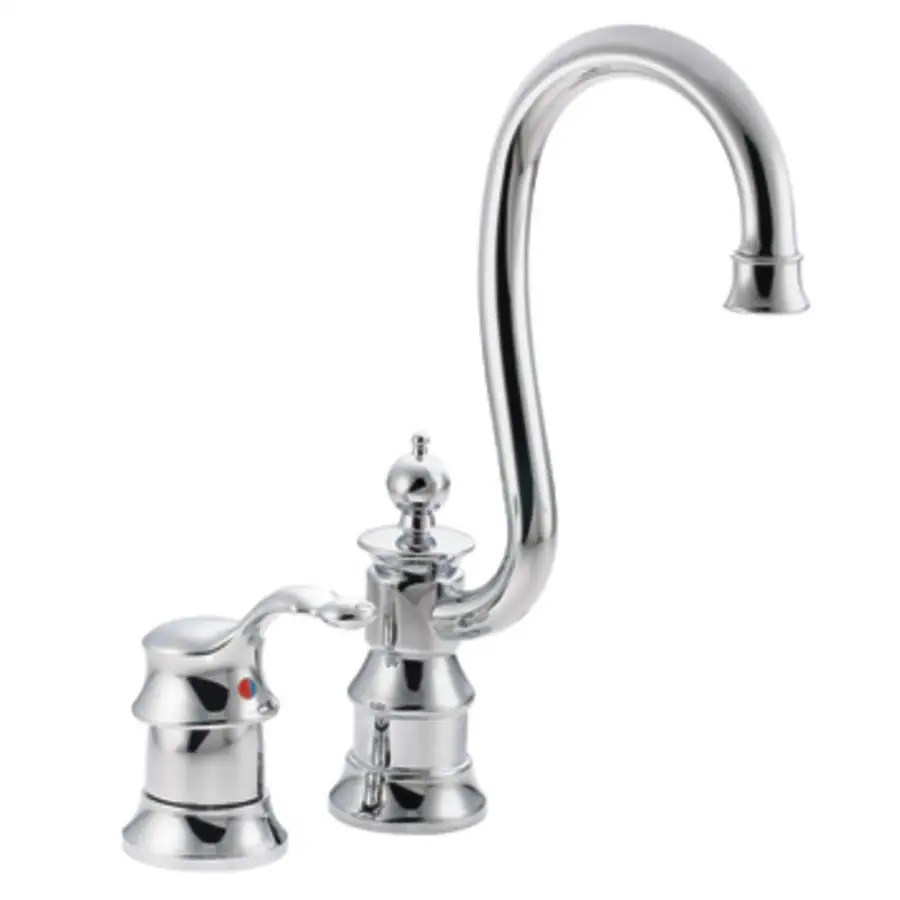 Moen Waterhill Chrome 1Handle Kitchen Faucet at