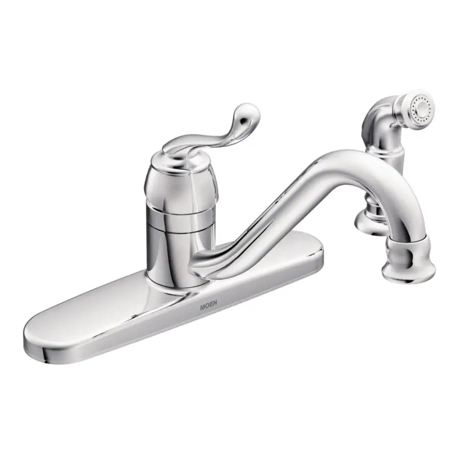 Moen Muirfield Chrome 1handle Lowarc Deck Mount Kitchen