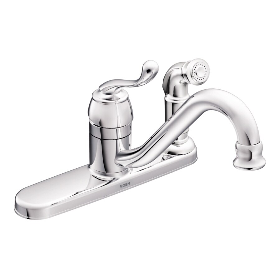 Shop Moen Muirfield Chrome 1handle Lowarc Deck Mount