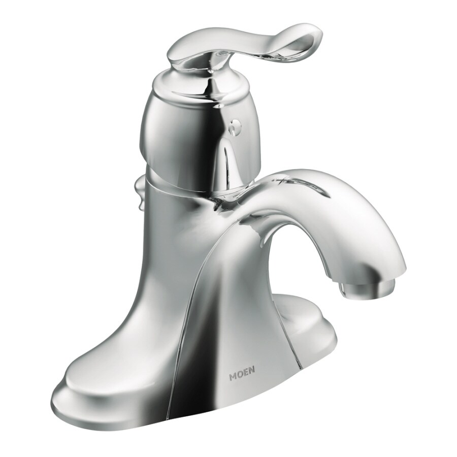 Moen Muirfield Chrome 1Handle 4in Mini Widespread