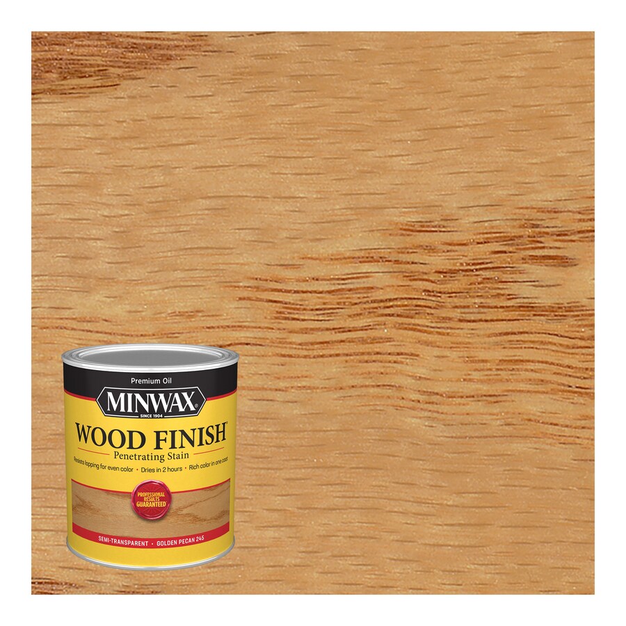 Minwax Wood Finish Golden Pecan OilBased Interior Stain (Actual Net
