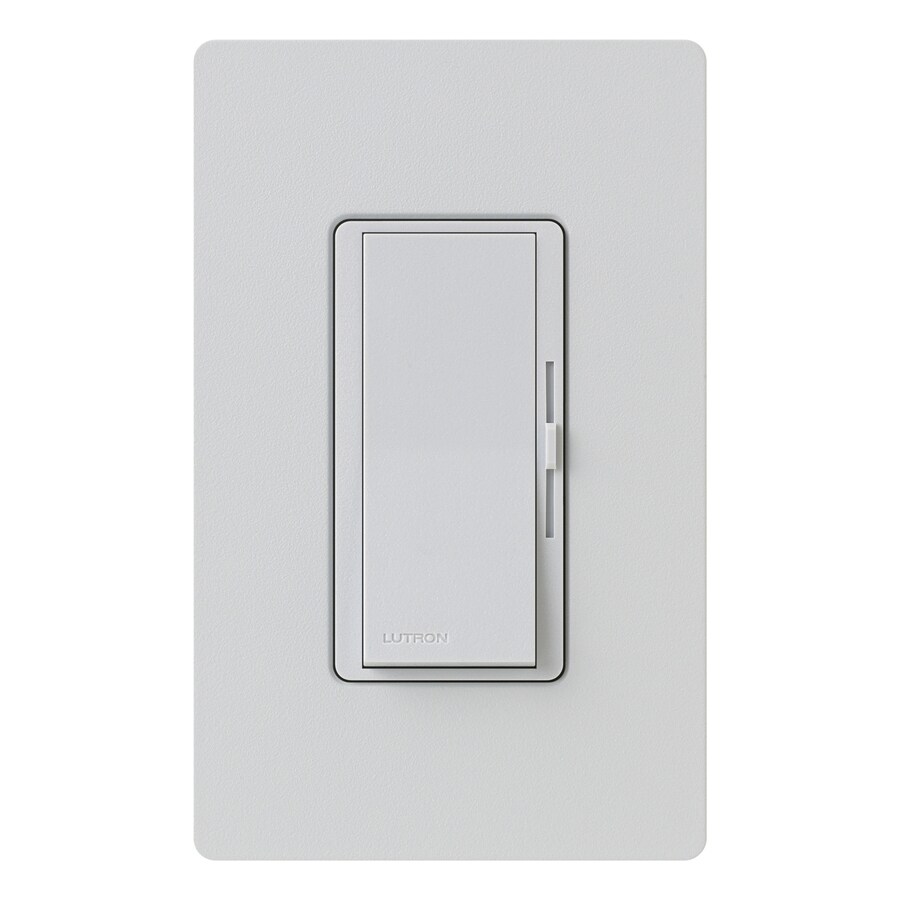 Lutron Diva Satin Color 8.3Amp 1,000Watt Palladium Preset Dimmer at