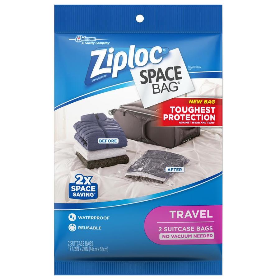 Ziploc Ziploc® Space Bag® 2 Travel Bags in the Plastic Storage Bags
