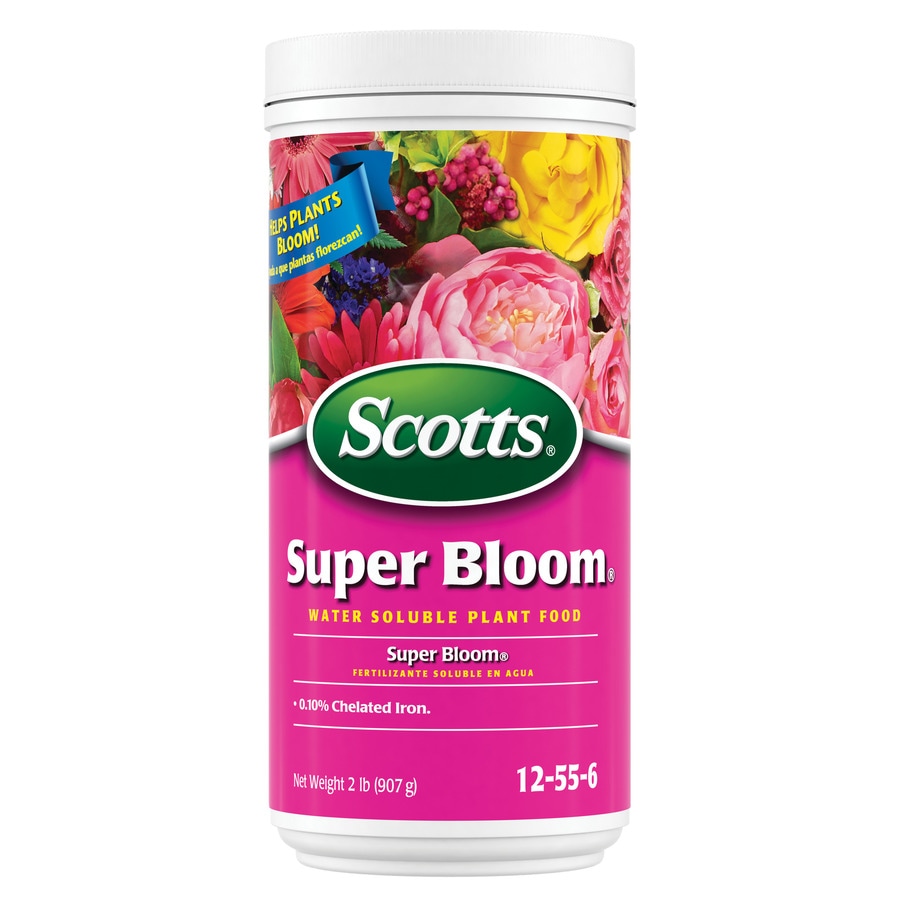 Scotts Super Bloom Water Soluble Plant Food 2lb Flower Food in the