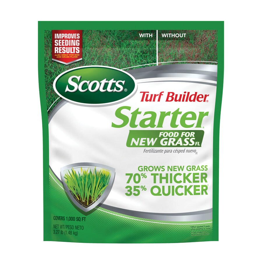 Scotts Turf Builder Starter Food for New GrassFL 3.27lb 1000sq ft 24