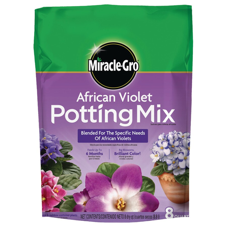 MiracleGro 8Quart African Violet Soil at