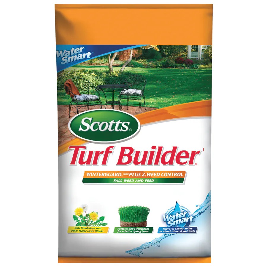 Scotts Turf Builder Winter guard with Plus 2 Weed & Feed Water Smart 42