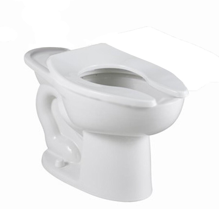 American Standard Madera White Elongated Standard Height Toilet Bowl in