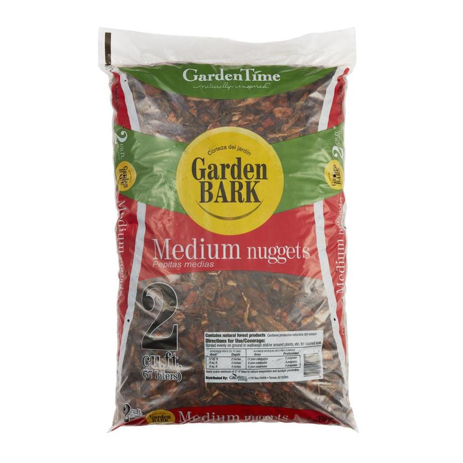 2cu ft Brown Pine Garden Bark at