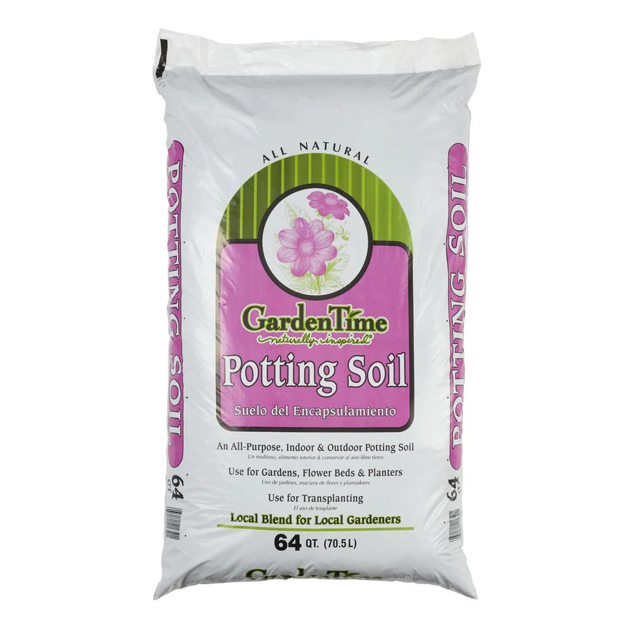 Garden Time 64Quart Potting Soil Mix at