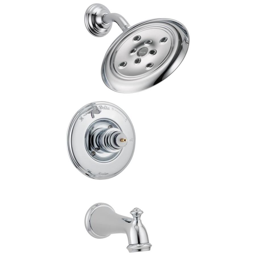 Delta Victorian Chrome 1Handle Bathtub and Shower Faucet at