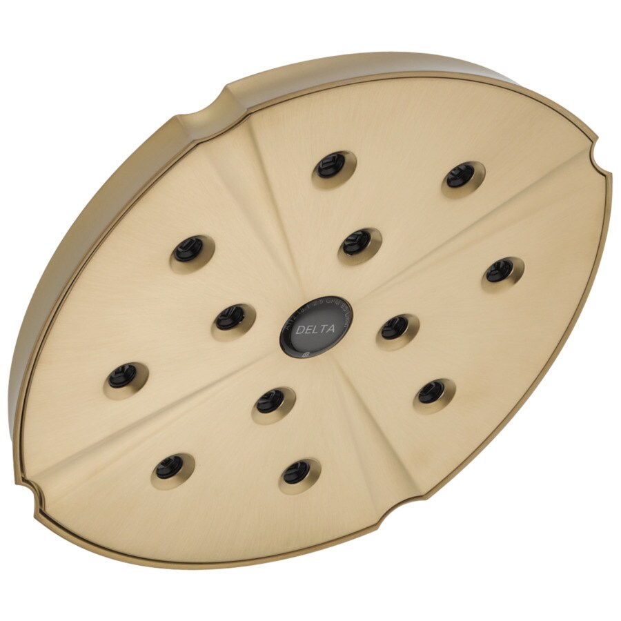 Delta Champagne Bronze 1Spray Rain Shower Head at