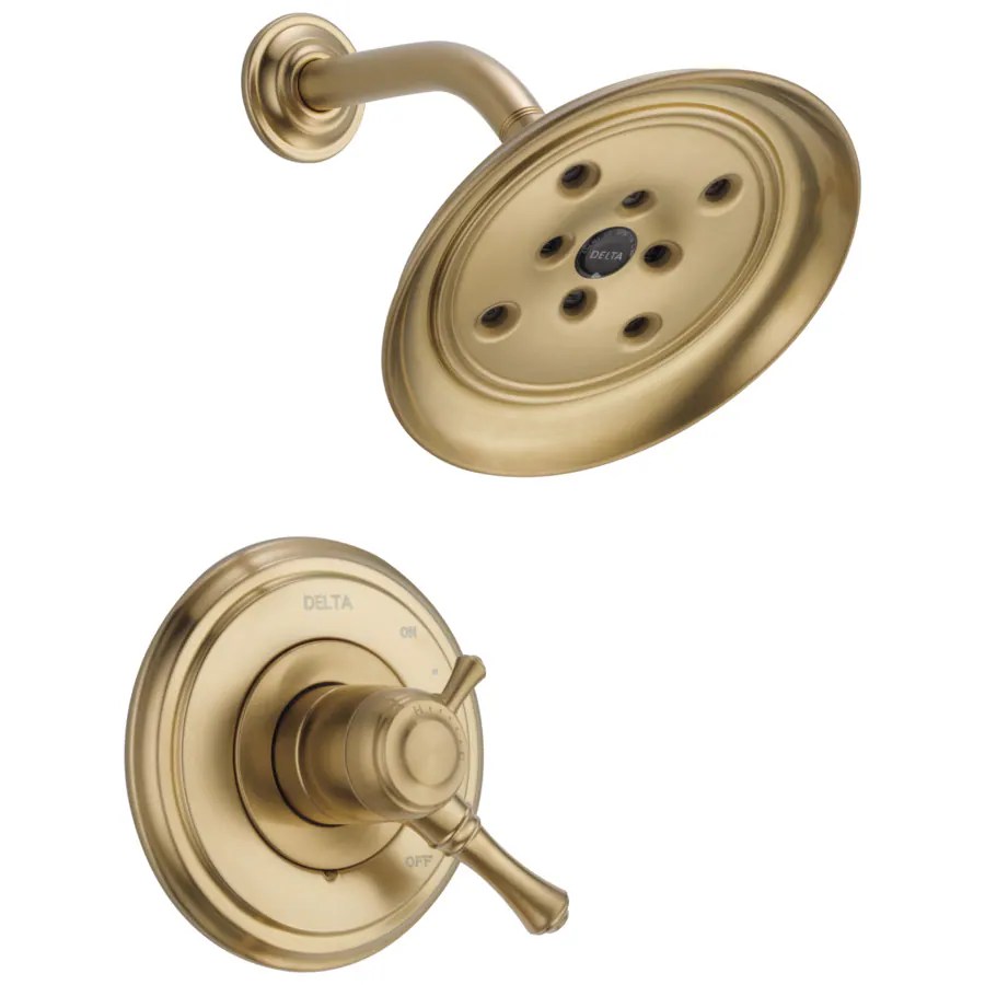 Delta Cassidy Champagne Bronze 1Handle Shower Faucet at