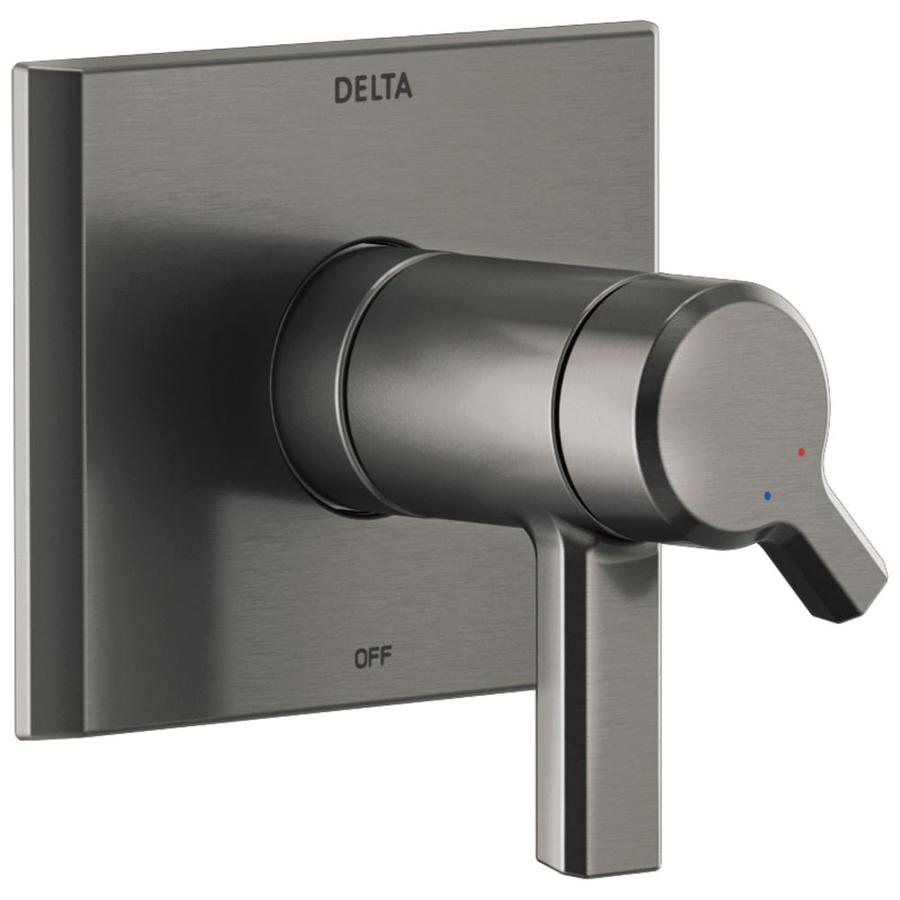 Delta 0.5in Black Stainless Bathtub/Shower Diverter in the Bathroom