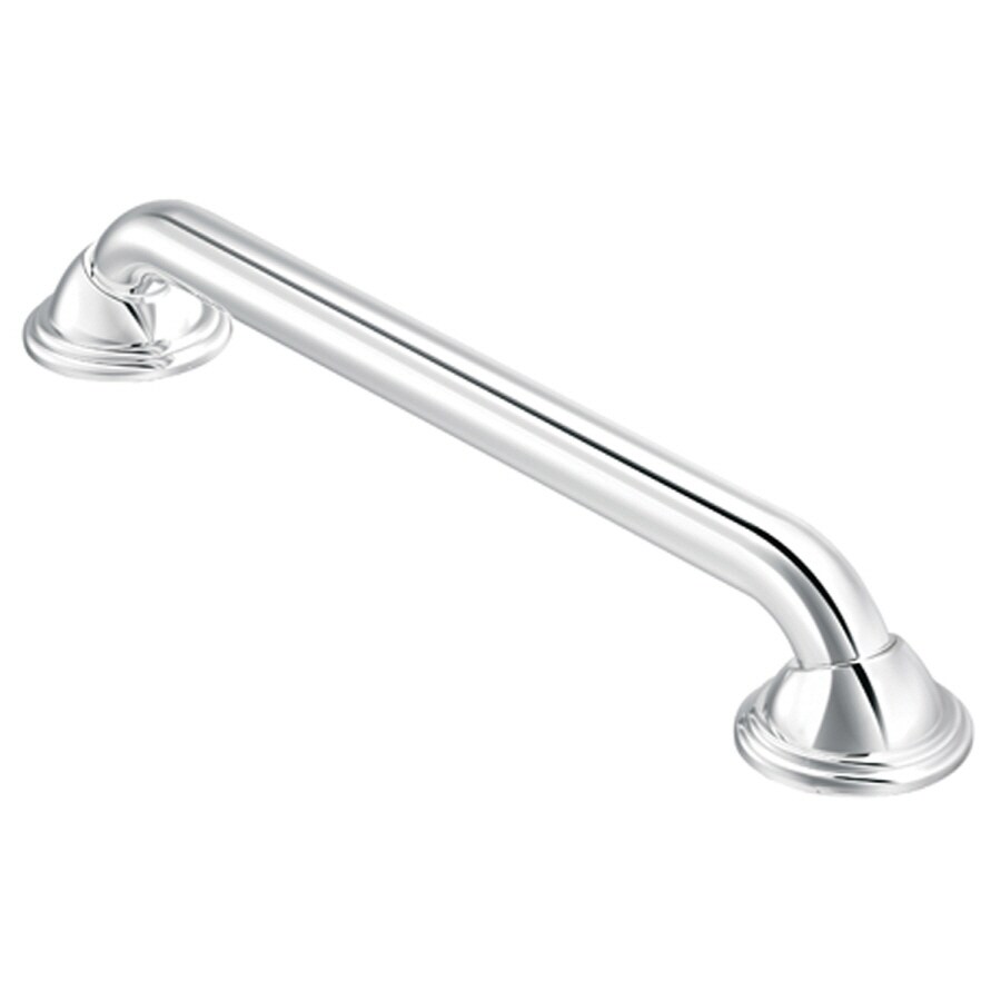 Moen Home Care Chrome Wall Mount Grab Bar in the Grab Bars department