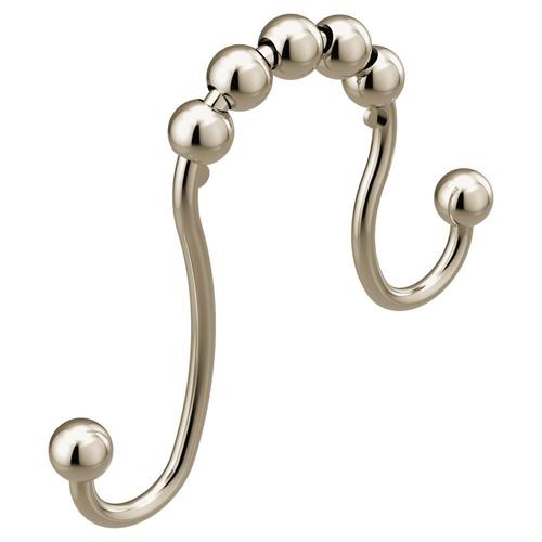 Moen Shower Curtain Ring in Polished Nickel (12Pack) in the Shower
