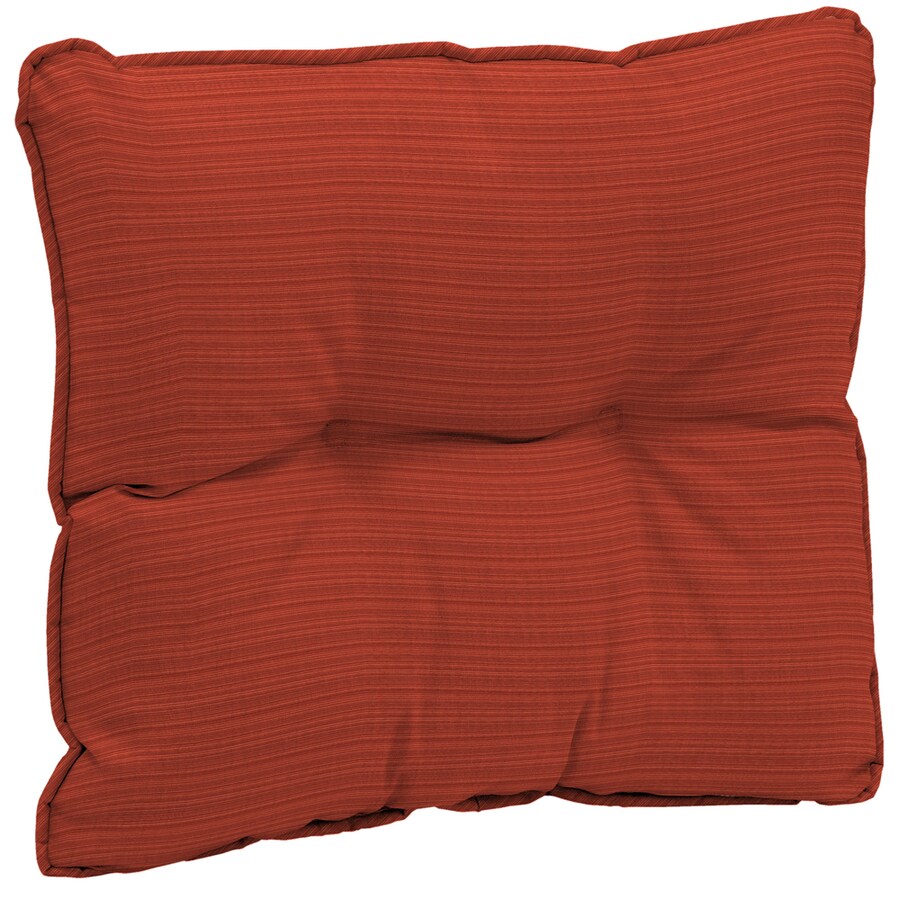 Sunbrella Dupione Papaya Reversible UVProtected Outdoor Accent Pillow