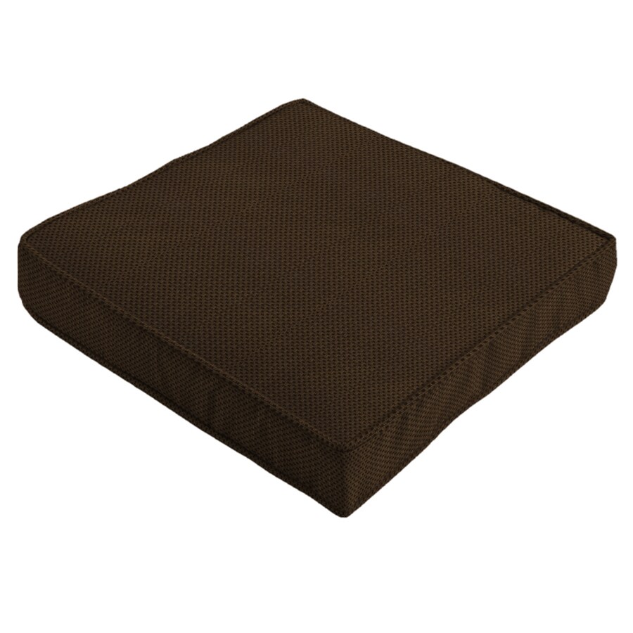 Sunbrella Victor Spice Reversible Indoor/Outdoor Seat Pad at