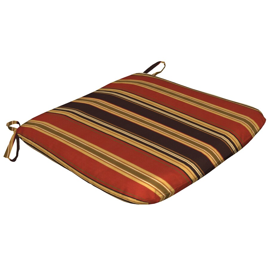 Arden Outdoor Grandview Black Reversible Indoor/Outdoor Seat Pad at