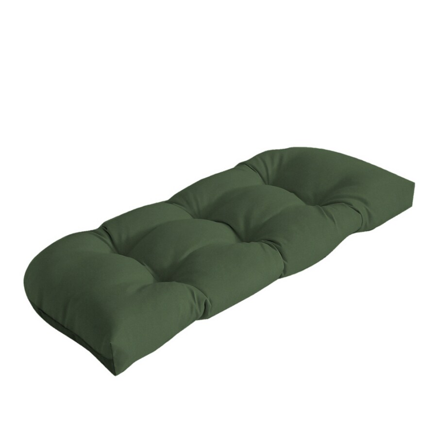 Arden Outdoor Cannon Green Loveseat Cushion at