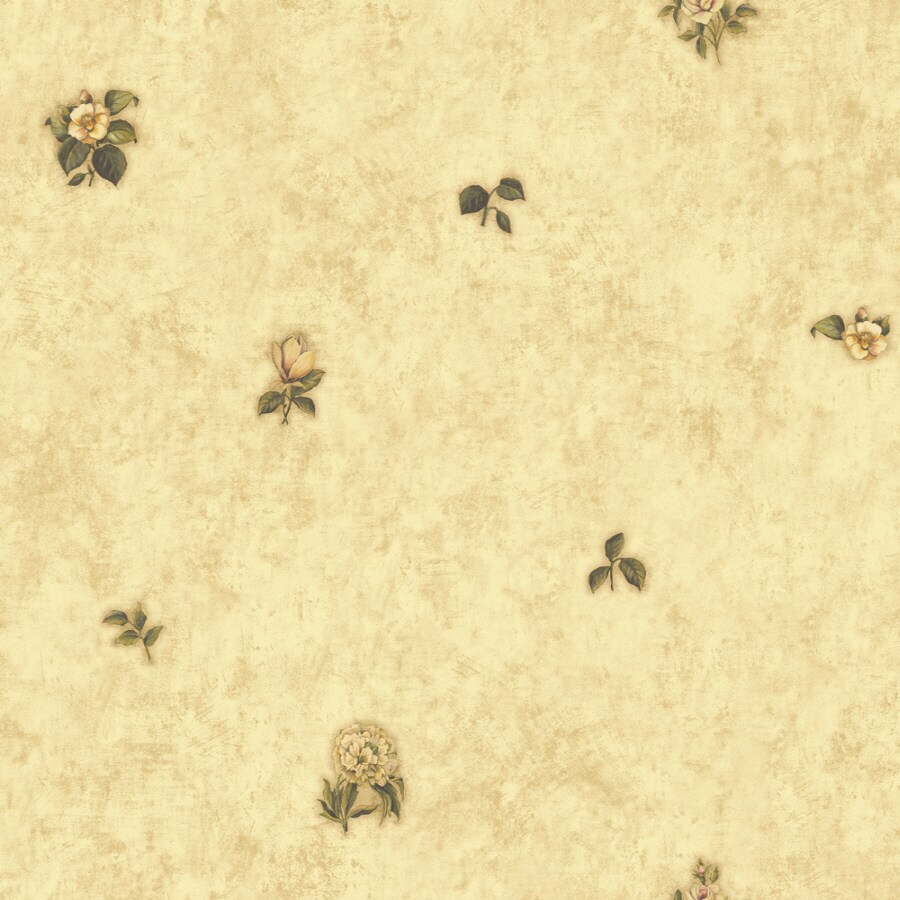 York Wallcoverings Floral Spot Sidewall Wallpaper at