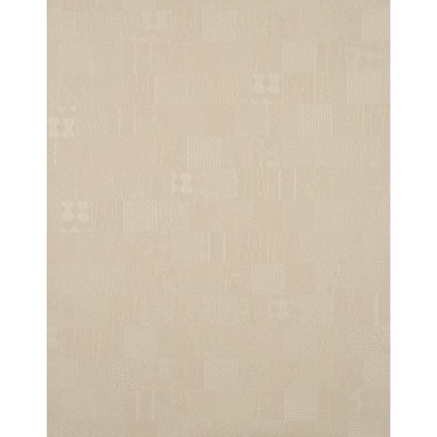 York Wallcoverings York Textures Beige Vinyl Textured Checks Wallpaper