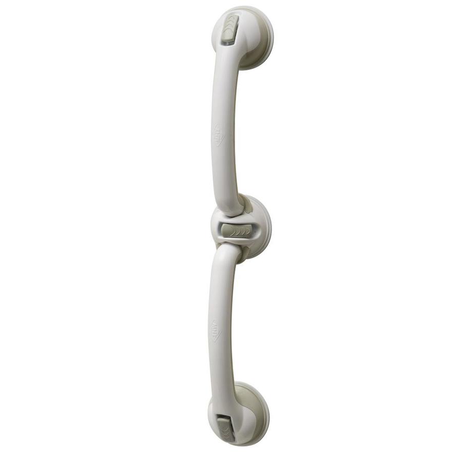 MHI 12in White Suction Cup Grab Bar in the Grab Bars department at