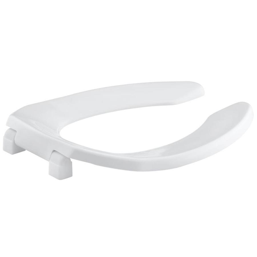 KOHLER Lustra Plastic Elongated Toilet Seat at