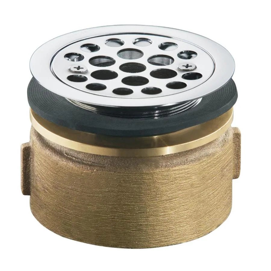 KOHLER 3in Polished Chrome Brass Rust Resistant Strainer in the