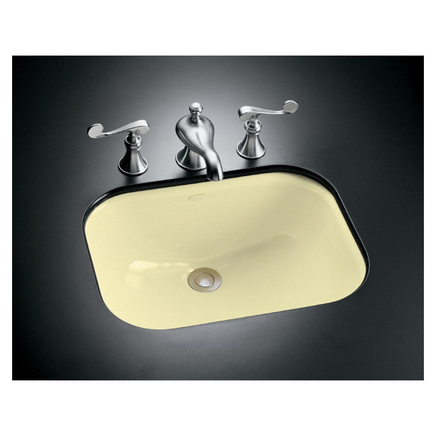 KOHLER Tahoe Sunlight Cast Iron Bath Sink in the Bathroom Sinks