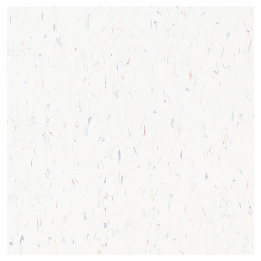 Armstrong Flooring Multicolor 45Piece 12in X 12in Carnival White