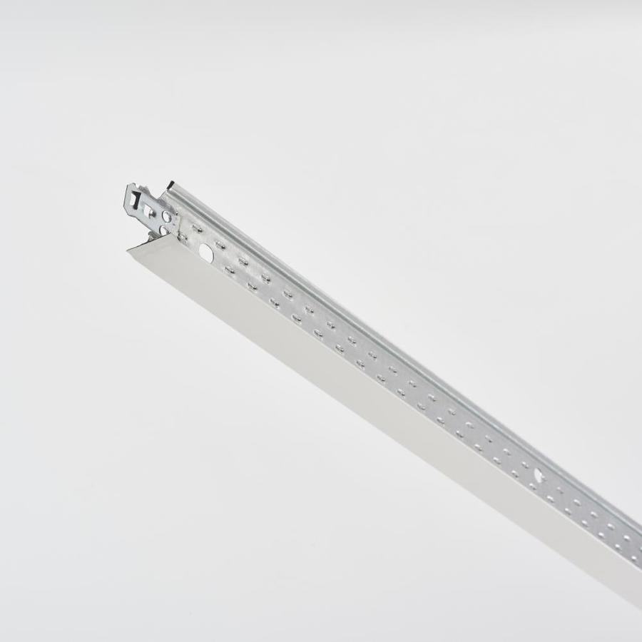 Armstrong Ceilings Prelude XL White 60Pack 23.06in Galvanized Steel