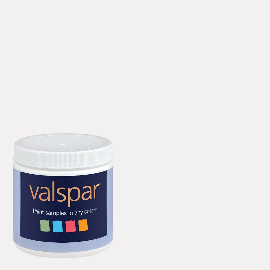 Valspar Moonbeam Interior Satin Paint Sample at