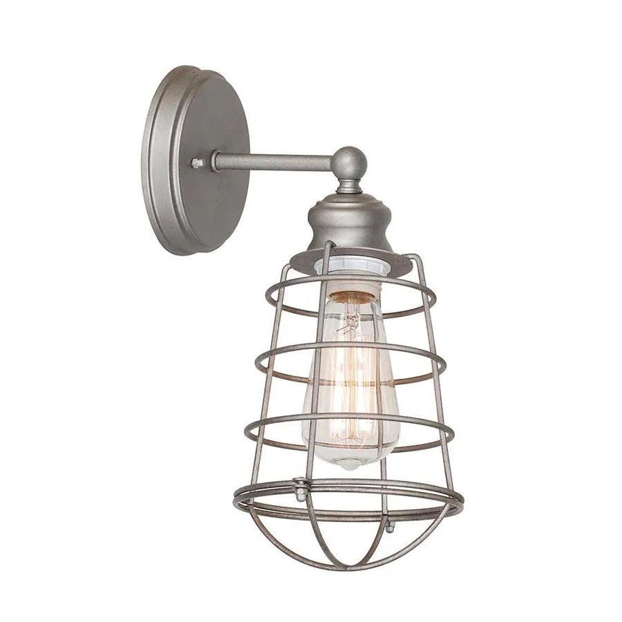 Sconce Light Fixtures Lowe's Home Globe Electric Aedan 1 Light Black