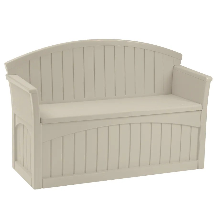 Shop Suncast 21in W x 52.75in L Patio Bench at