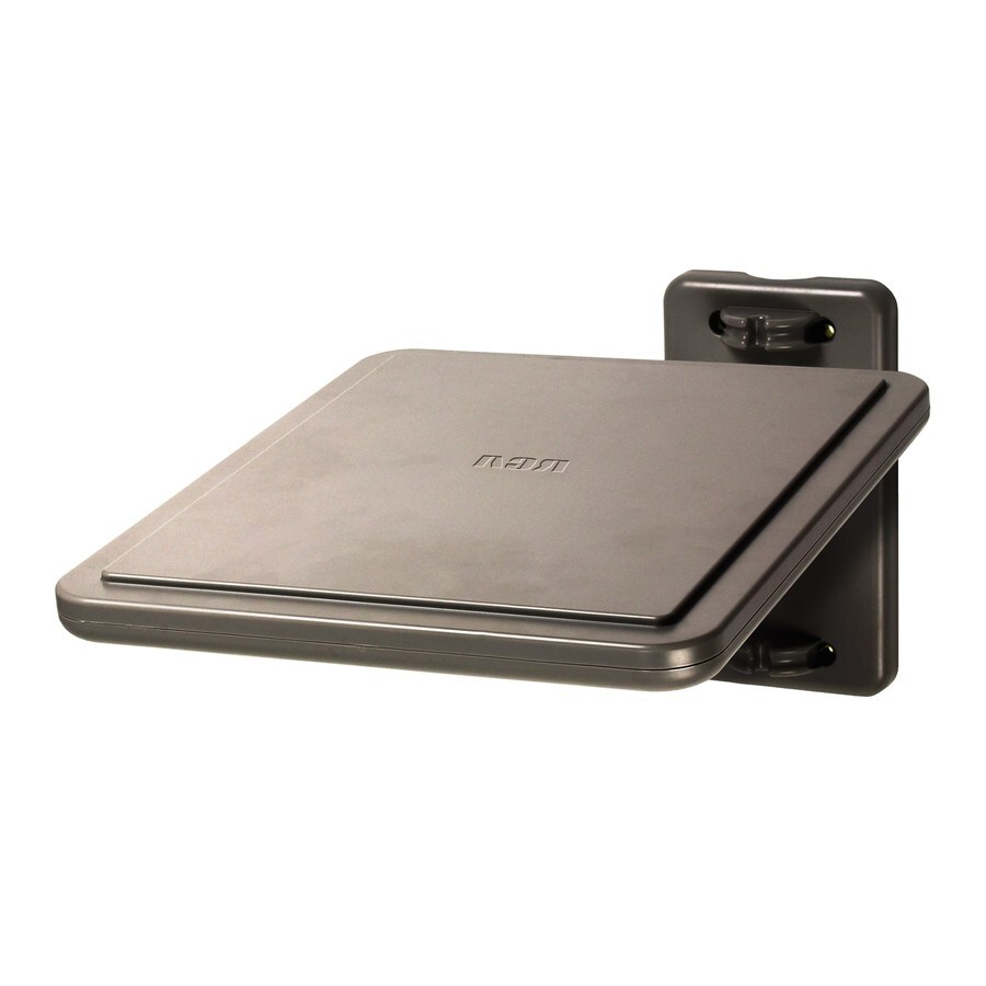 RCA Indoor/Outdoor Amplified Flat Antenna at