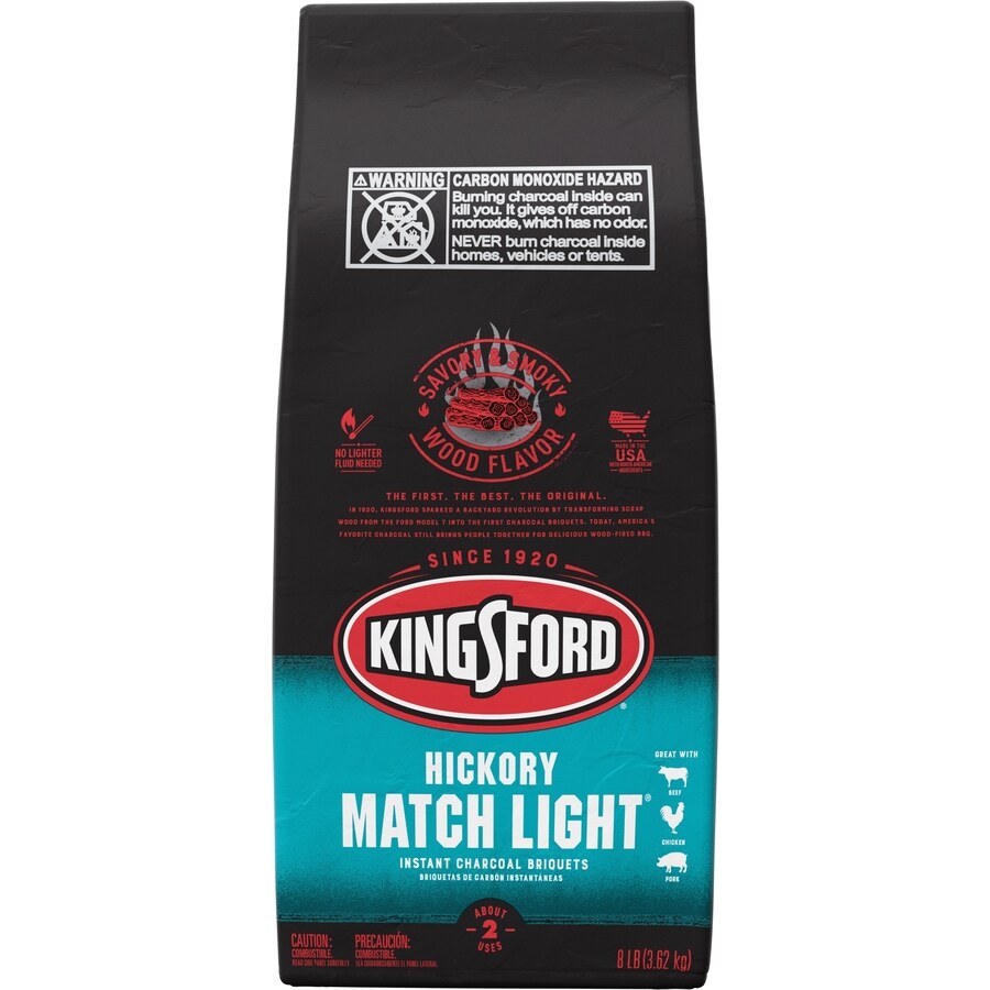 Kingsford Match Light Instant Charcoal Briquettes with Hickory BBQ