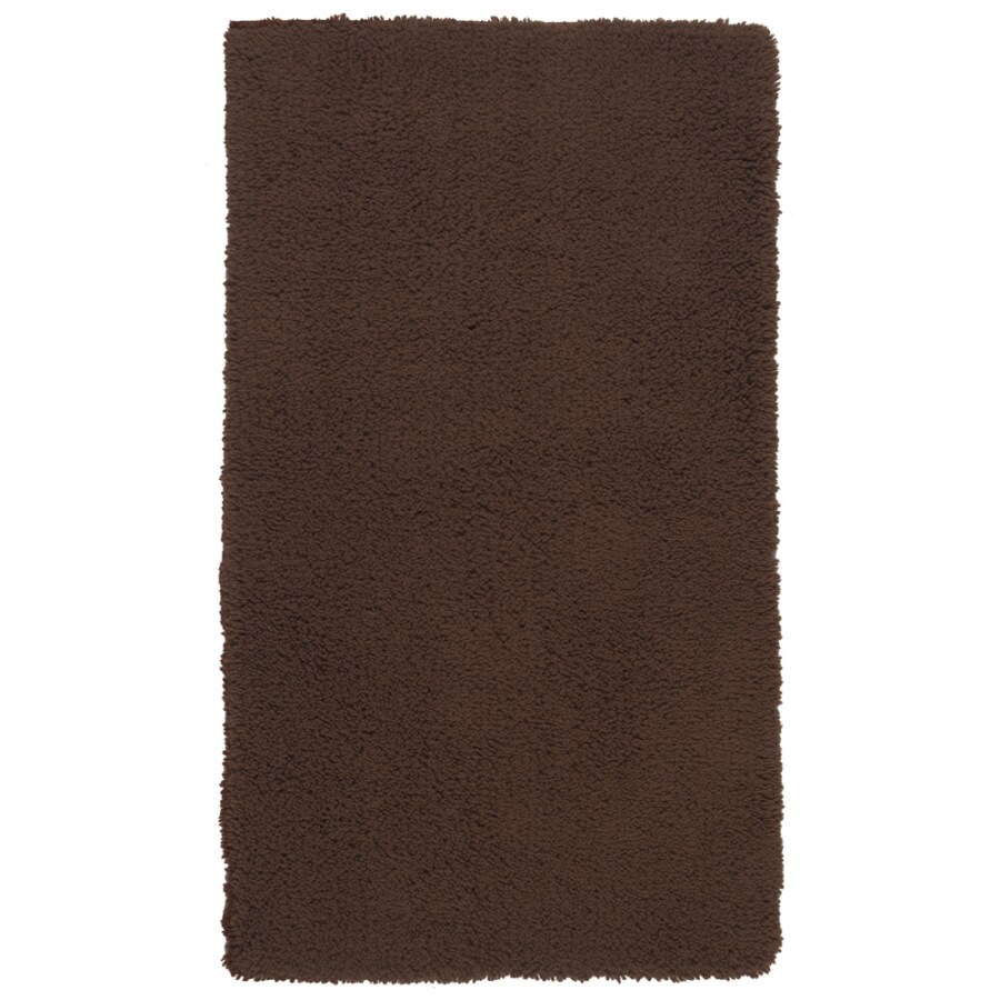 Shaw Living 7'6" x 5' Coffee Wooly Bully Area Rug at