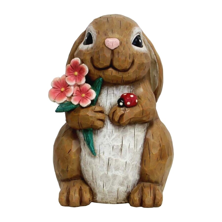 Shop Garden Treasures 10.25in Animal Garden Statue at