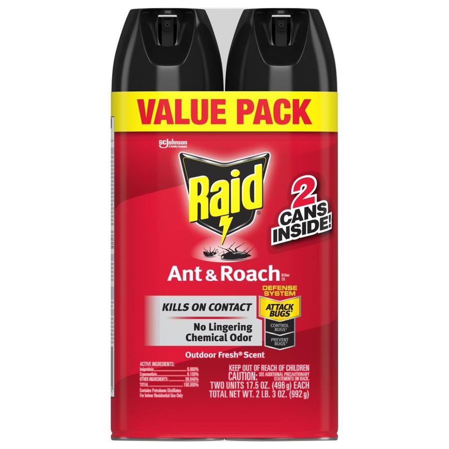Raid Ant and Roach 20oz Ant Killer (2Pack) in the Pesticides