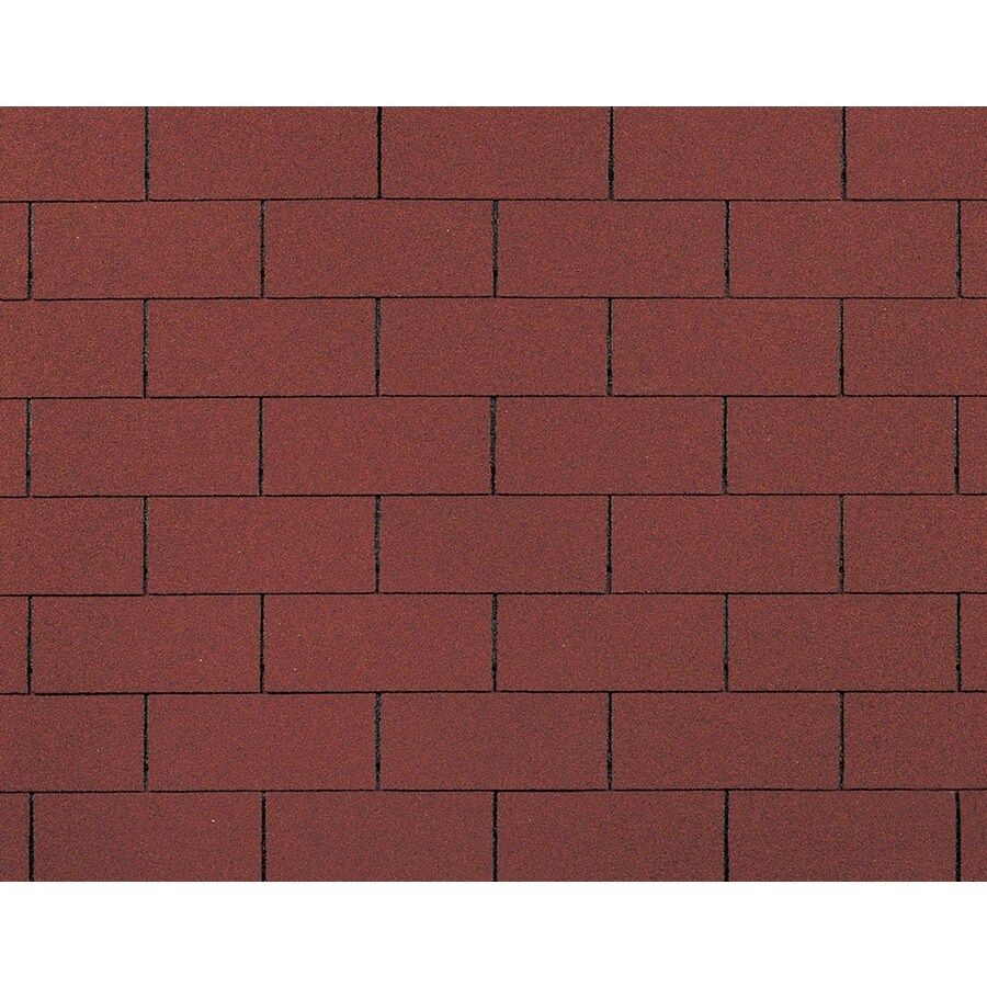 Owens Corning 20Year Classic Spanish Red AR 3Tab Shingles at