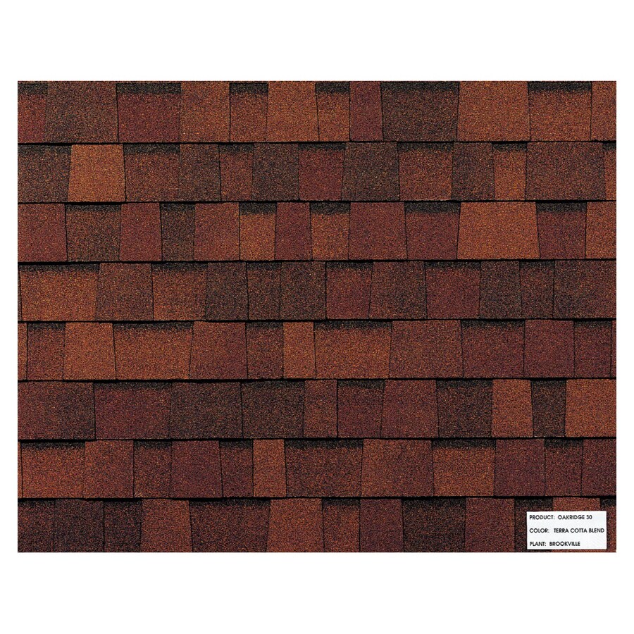 Owens Corning Oakridge® Terra Cotta Asphalt Shingle at