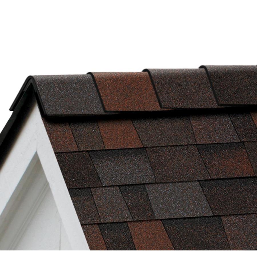 Owens Corning DuraRidge 20lin ft Merlot Hip and Ridge Roof Shingles at