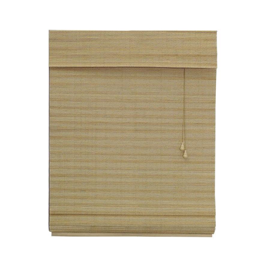 Radiance Wheat Light Filtering Bamboo Roman Shade 31in