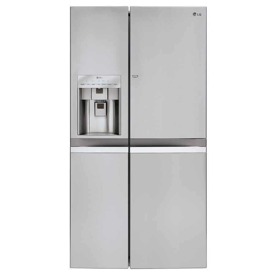 LG 21.6cu ft SidebySide Refrigerator Single Ice Maker and Door
